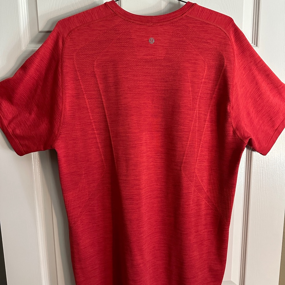 Mens Lululemon Red T shirt